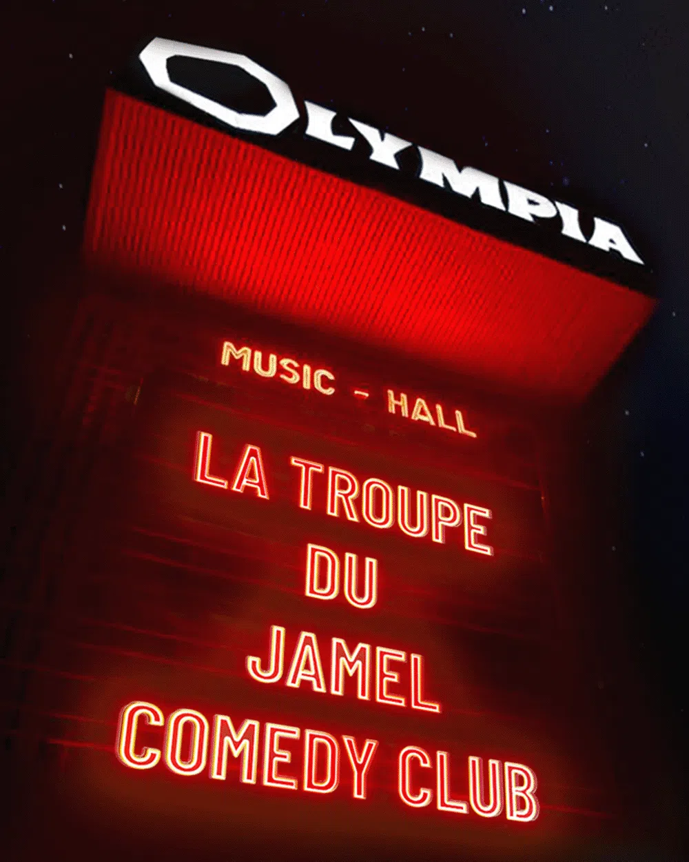 La Troupe Du Jamel Comedy Club, Humour, Olympia Paris