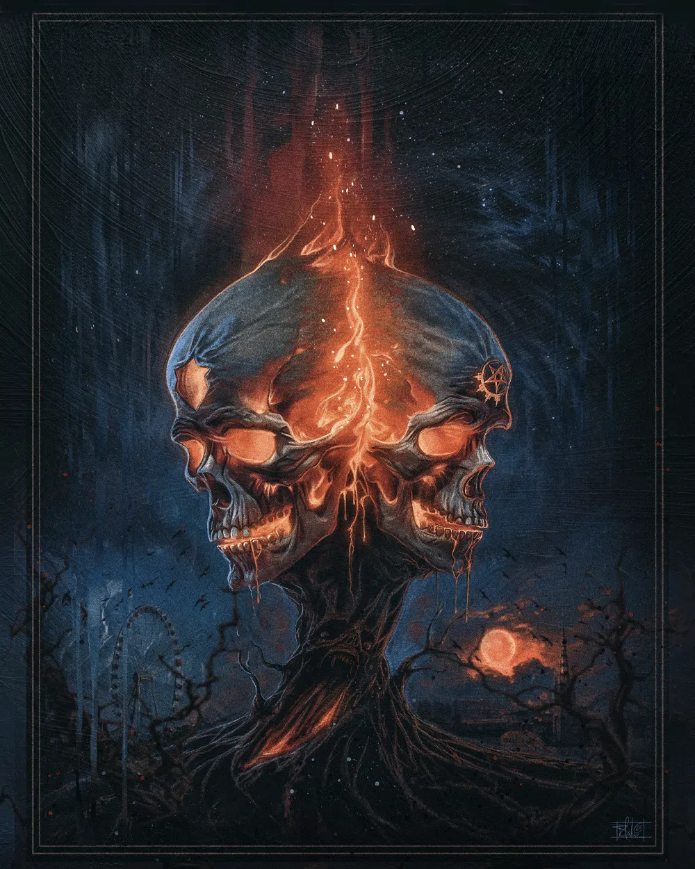 Arch Enemy & In Flames Visuel Concert Olympia Paris