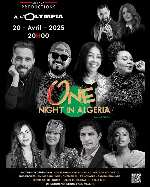 One Night In Algeria Visuel Concert Olympia Paris 3