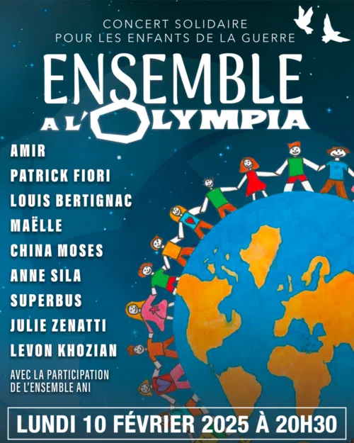 Elisecare Affiche Concert Olympia Paris