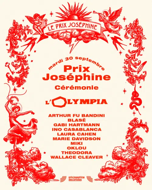 Prix Joséphine Concert Olympia Paris
