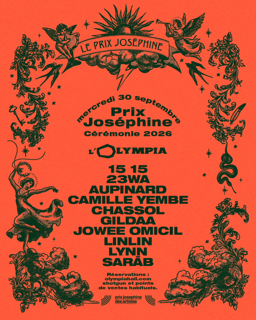 Affiche Le Prix Joséphine en concert à L'Olympia