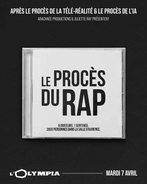 Le Procès Du Rap Affiche Concert Olympia Paris