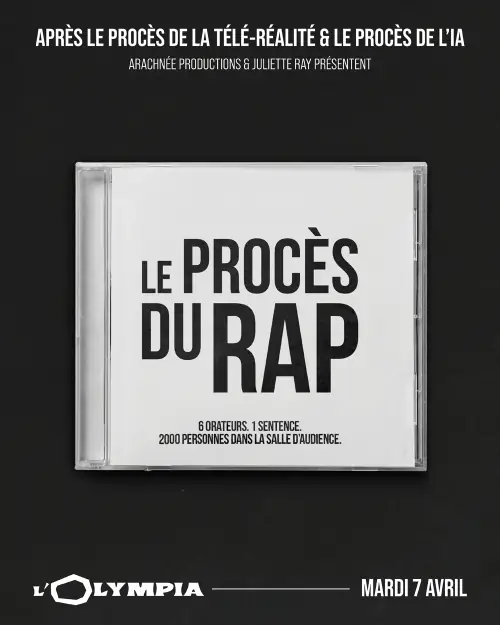 Le Procès Du Rap Affiche Concert Olympia Paris